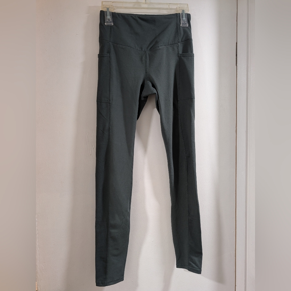 GAIAM Green High-Waisted Leggings